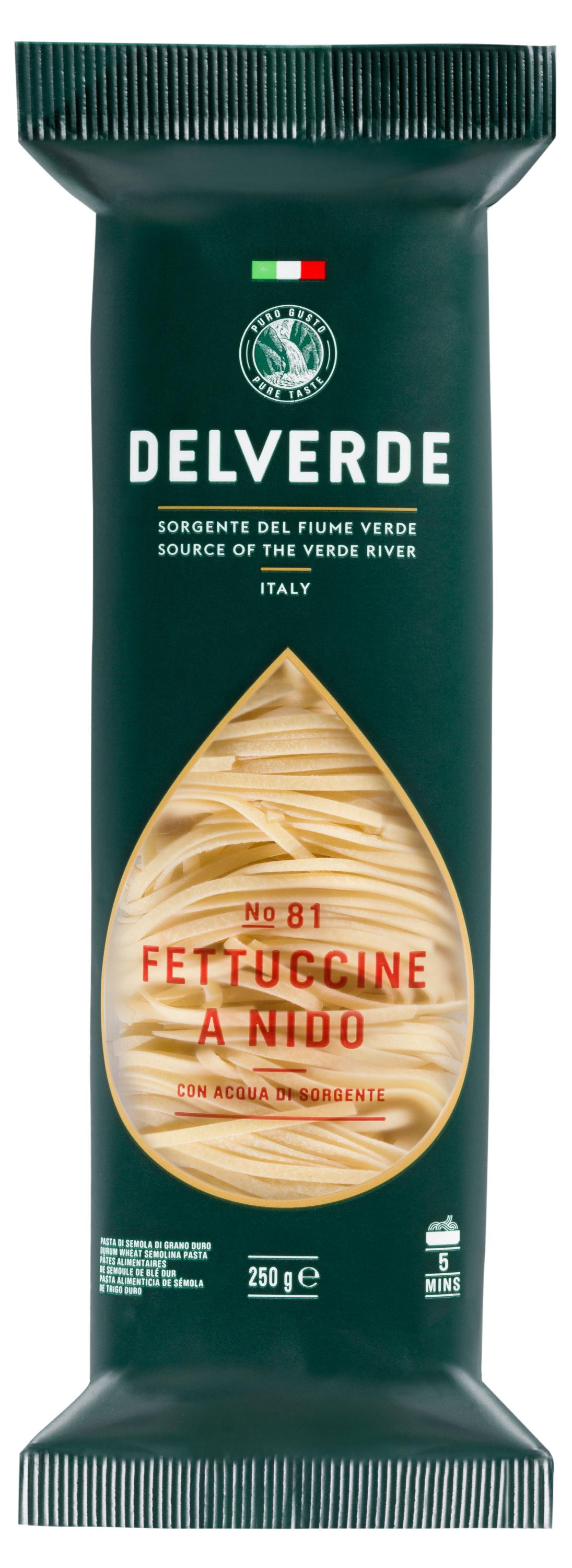 Изображение товара Макароны изделия Delverde №81 Fettuccine, 250 г