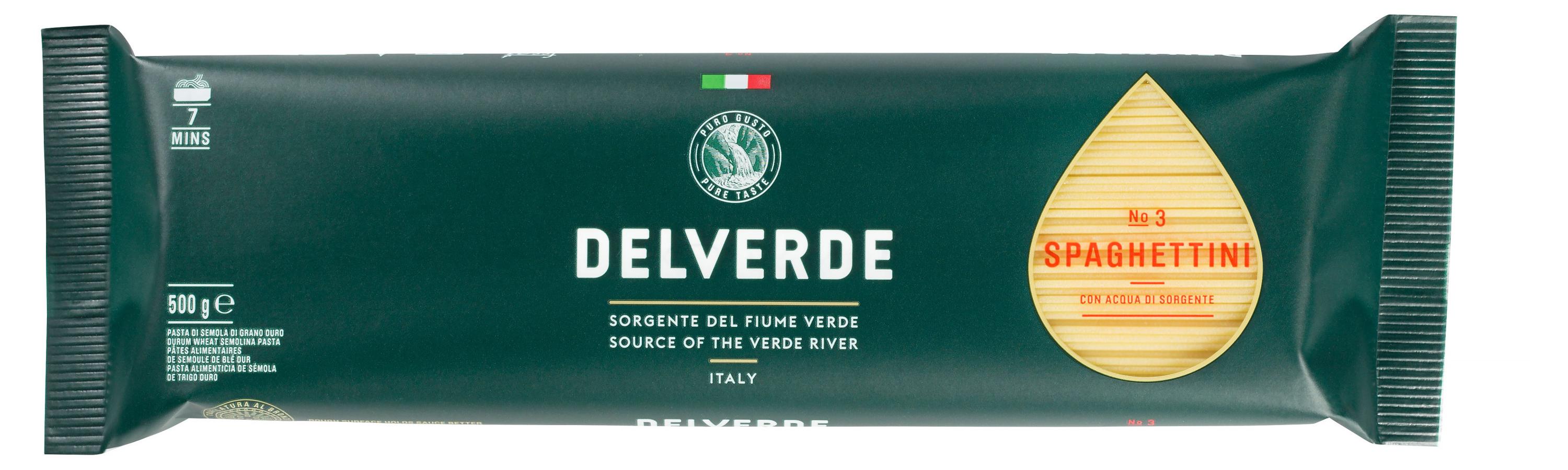 

Макароны изделия Delverde 3 Spaghettini, 500 г