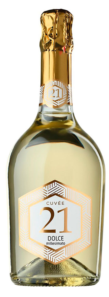 

Игристое вино Cuvee 21 Dolce Millesimato белое сладкое Италия, 0,75 л