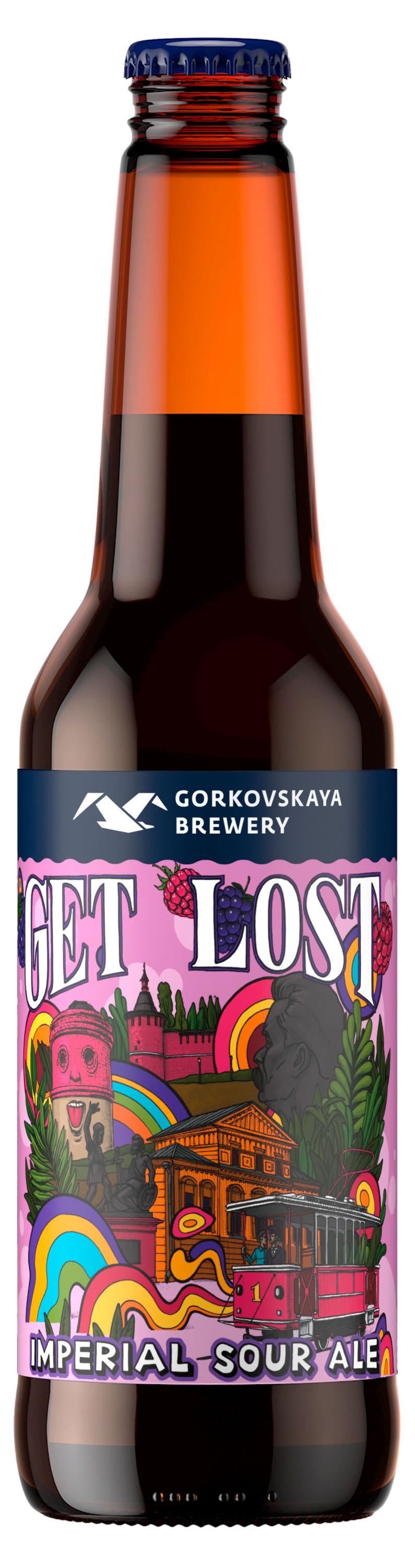 

Пивной напиток Горьковская Пивоварня Imperial Sour Ale, 440 мл