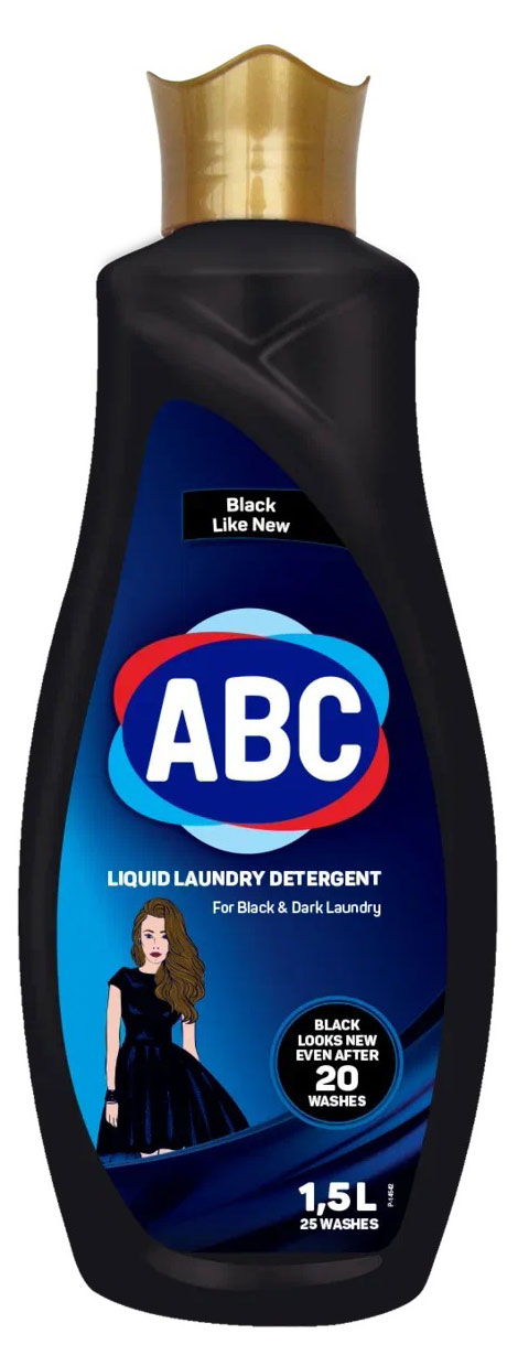 Изображение товара Жидкое моющее средство ABC для черного белья, 1,5 л