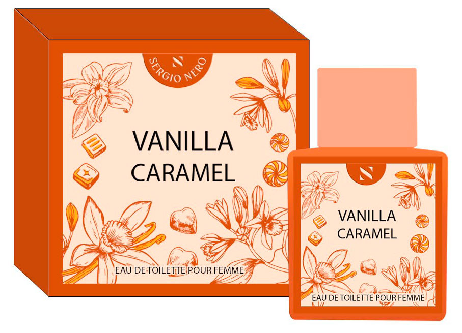 

Туалетная вода Sergio Nero Vanilla Caramel, 50 мл
