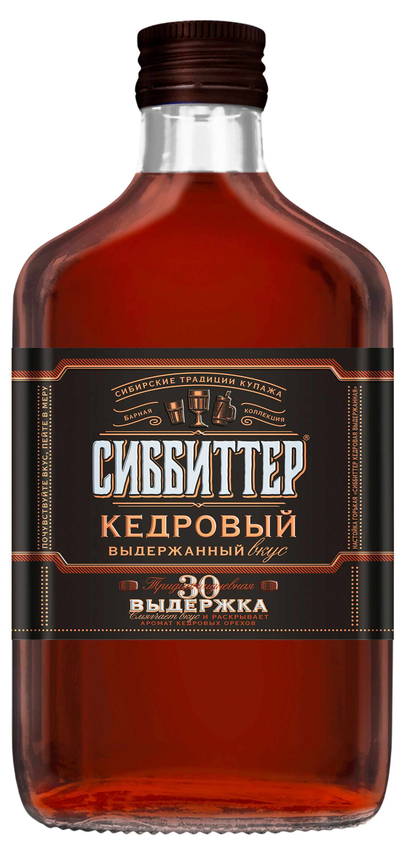 

Настойка Сиббиттер Кедровая Россия, 0,25 л