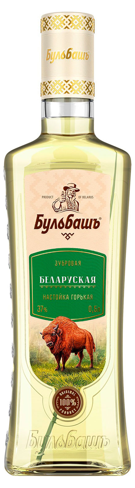 

Настойка Бульбашъ Зубровая Беларусь, 0,5 л