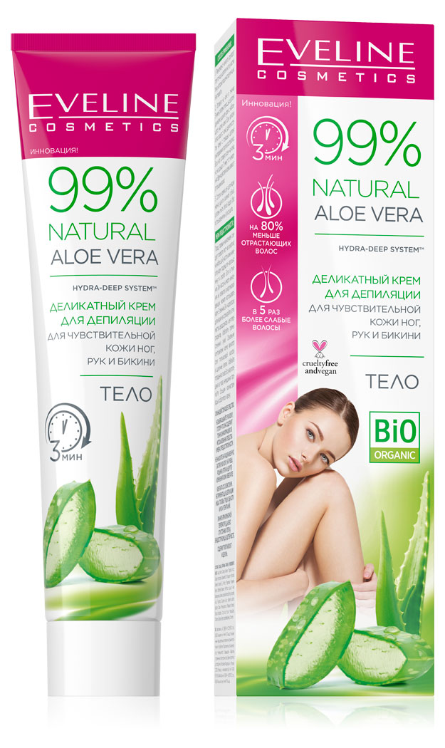 

Крем для депиляции Еveline деликатный для чувствительной кожи, 125 мл