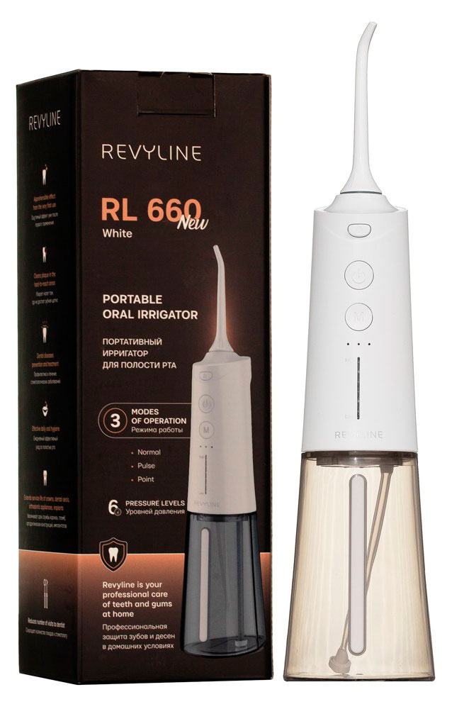 

Ирригатор портативный Revyline RL 660 белый