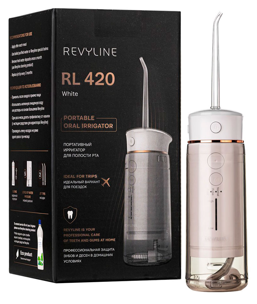 

Ирригатор портативный Revyline RL 420 белый