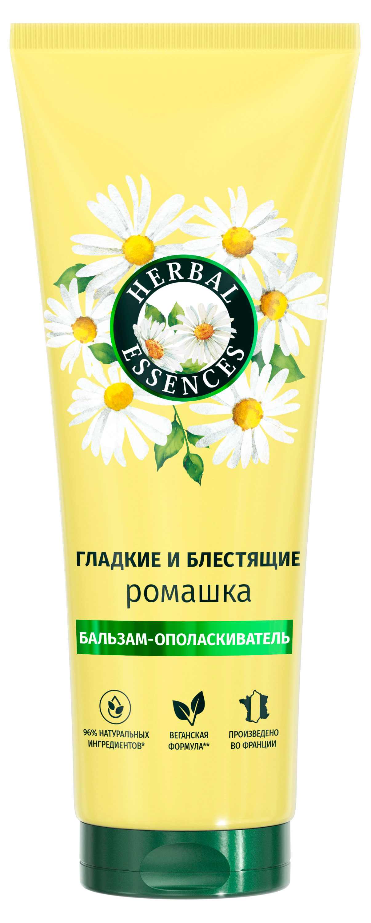 

Бальзам-ополаскиватель для волос Herbal Essences Ромашка Гладкие и Блестящие, 250 мл