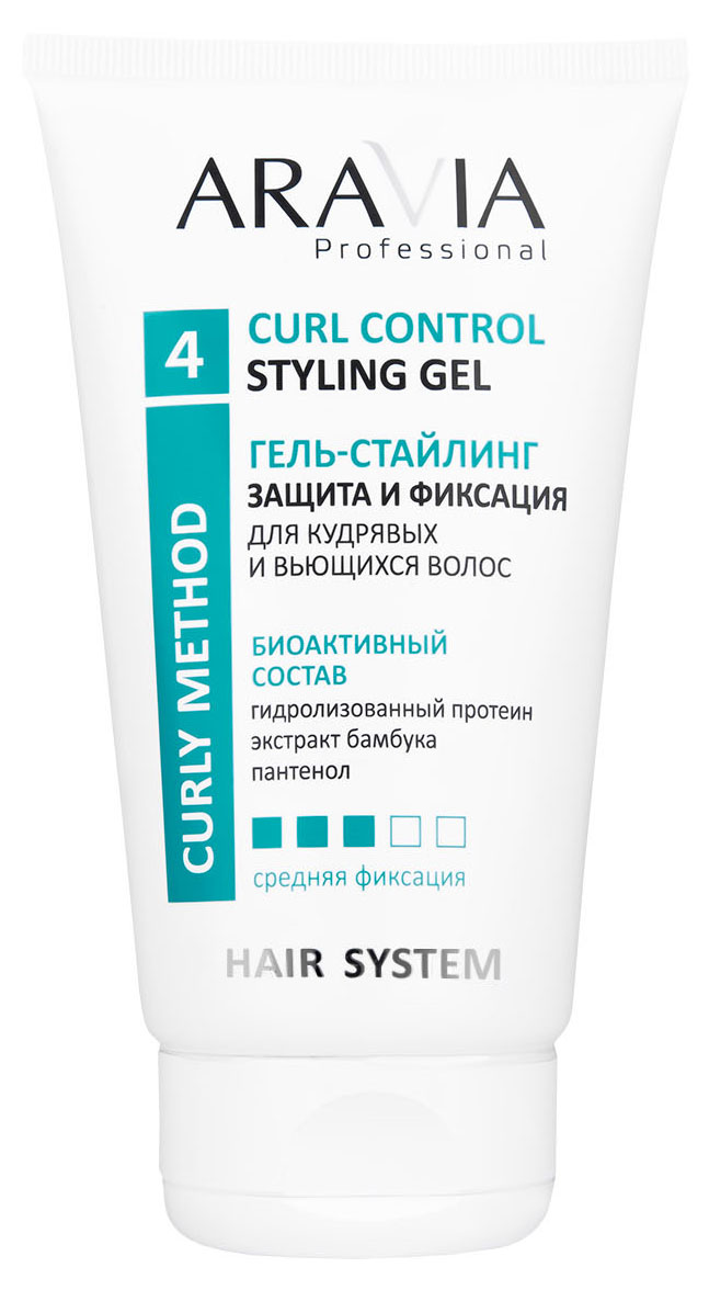

Гель стайлинг для волос ARAVIA Professional для кудрявых и вьющихся, 150 мл