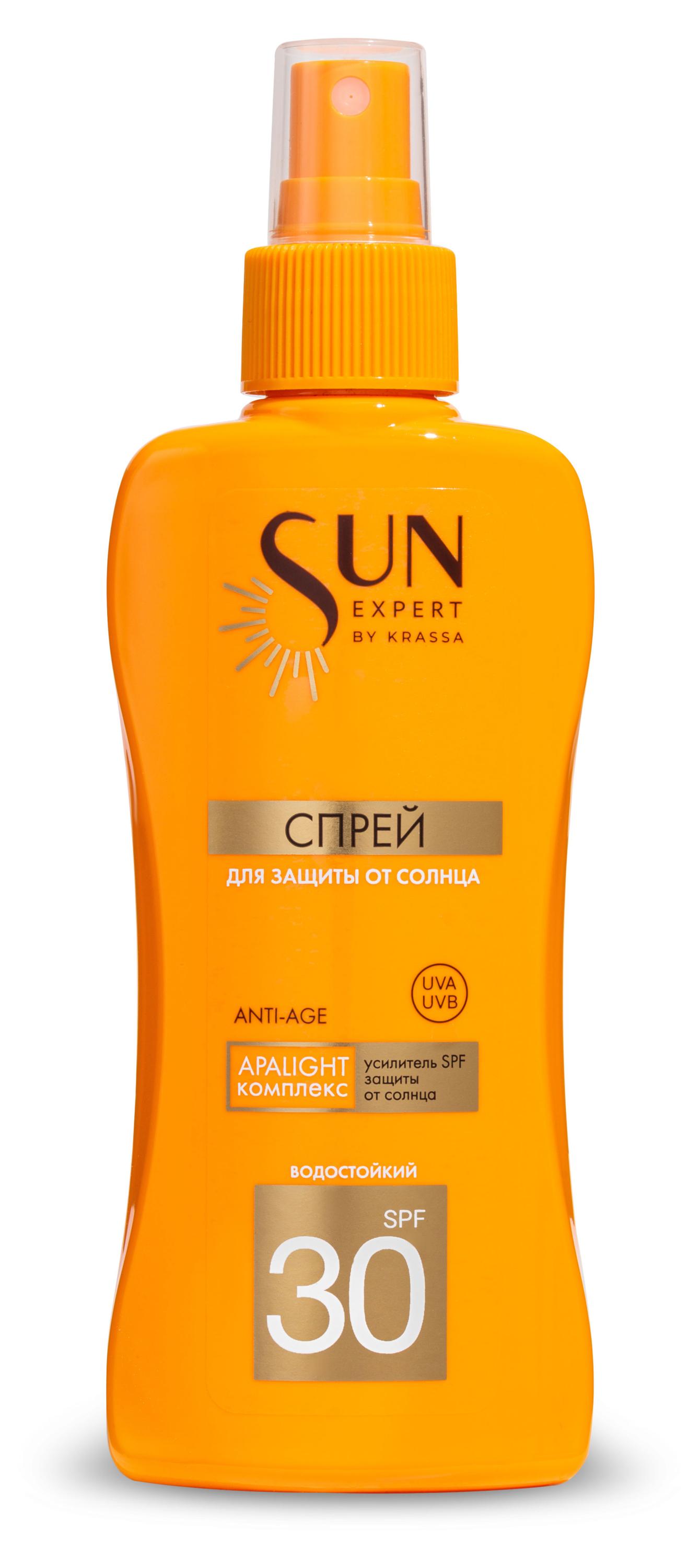 

Спрей для защиты от солнца Krassa SPF 30, 180 мл