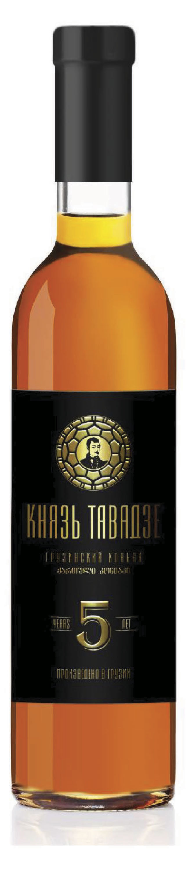 

Коньяк Князь Тавадзе 5 лет Грузия, 0,5 л