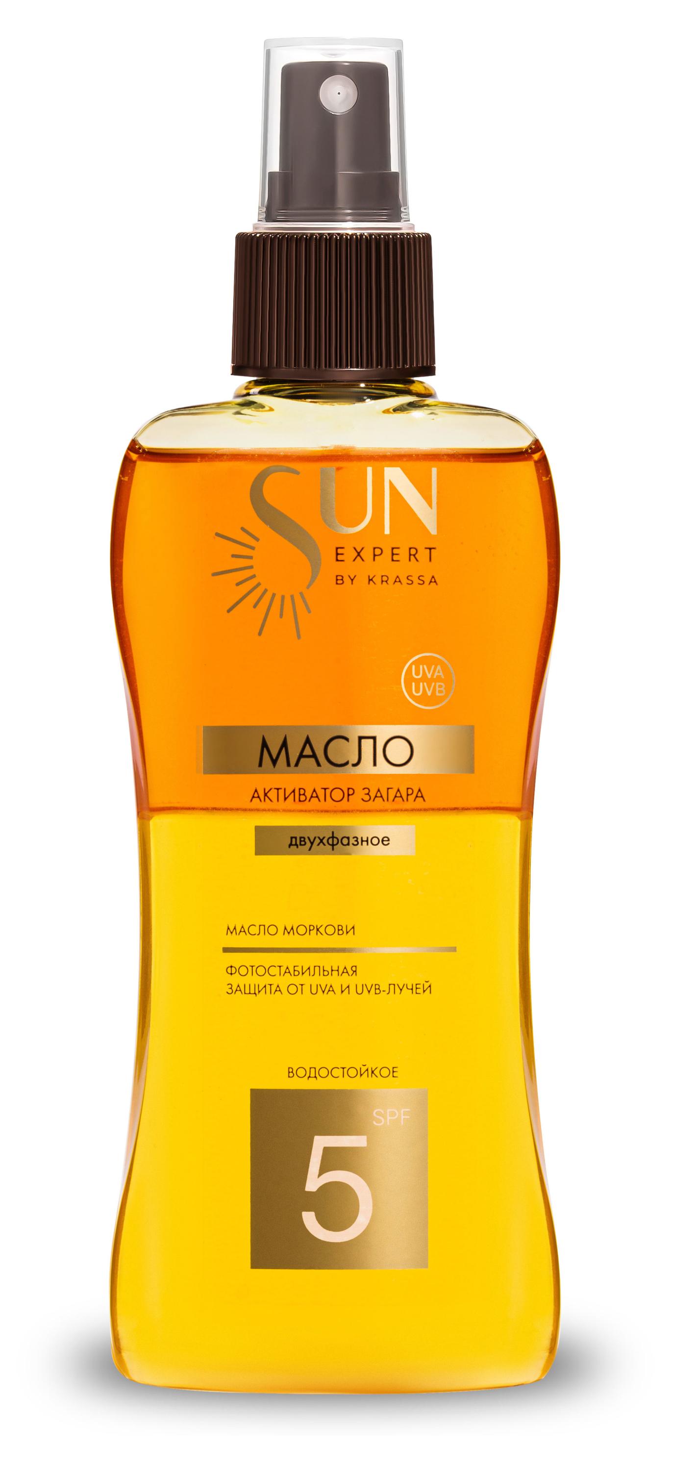 

Масло-активатор загара Krassa SPF 5, 180 мл