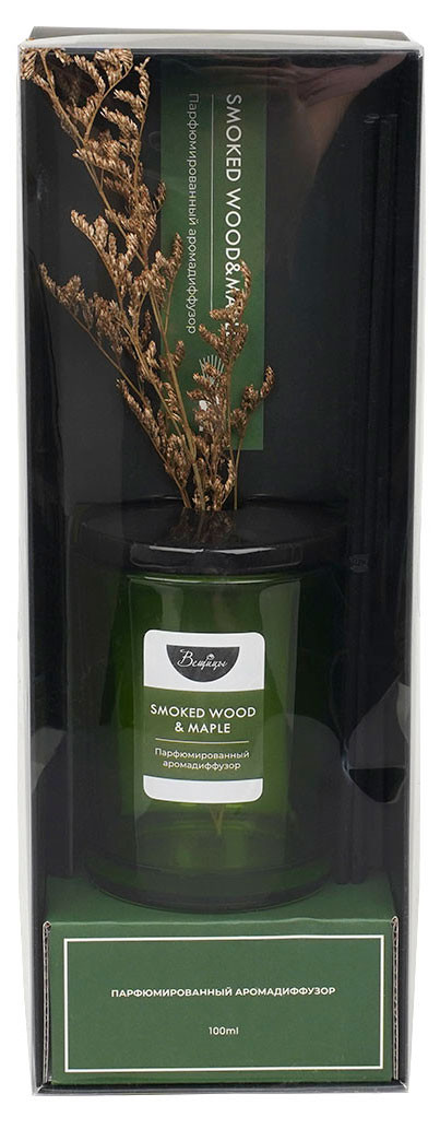 Изображение товара Аромадиффузор «Вещицы» Smoked Wood & Maple, 100 мл