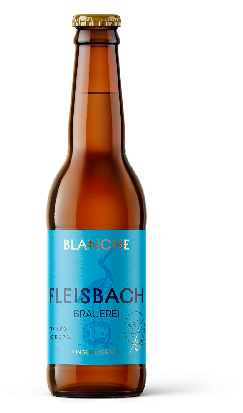 

Пивной напиток Fleisbach Blanche нефильтрованный, 330 мл
