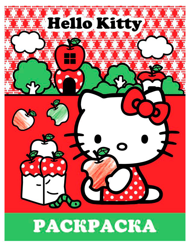 

Раскраска Hello Kitty