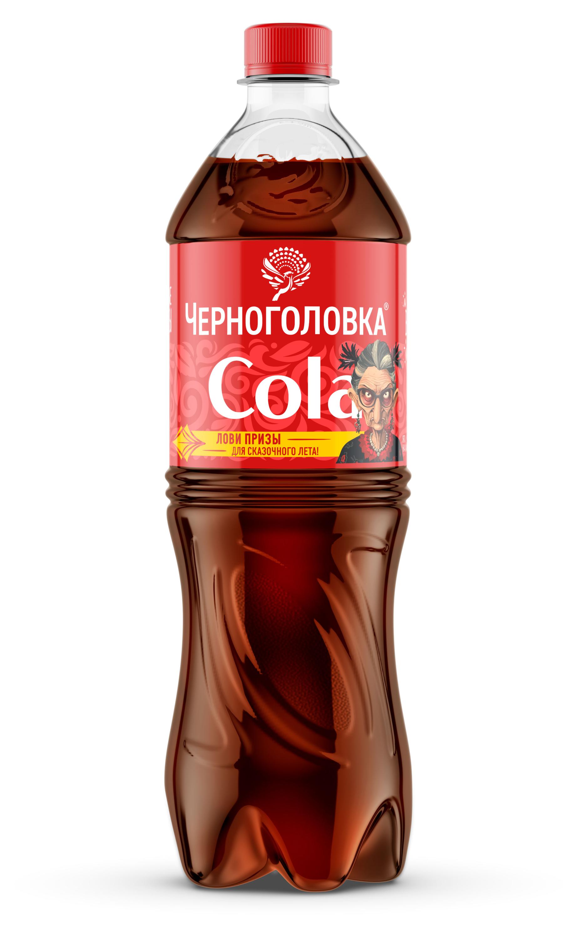 

Напиток газированный Черноголовка Кола, 1 л