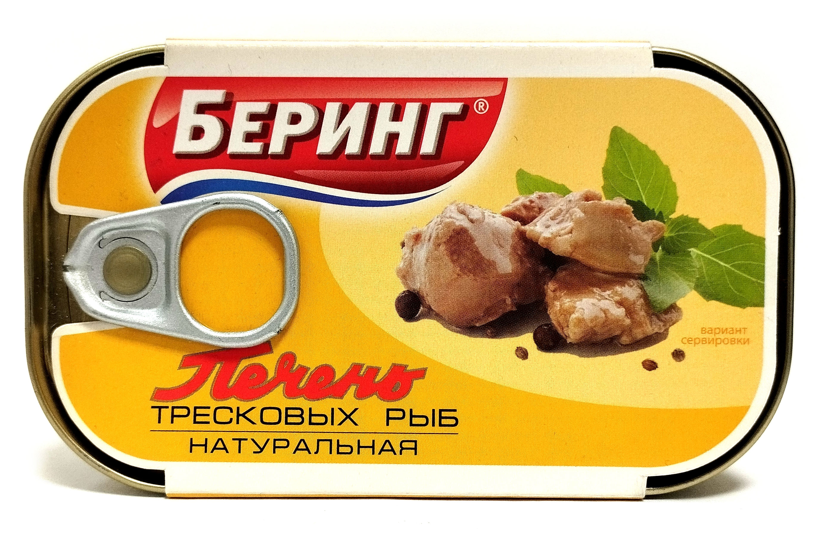 

Печень тресковых рыб Беринг, 120 г