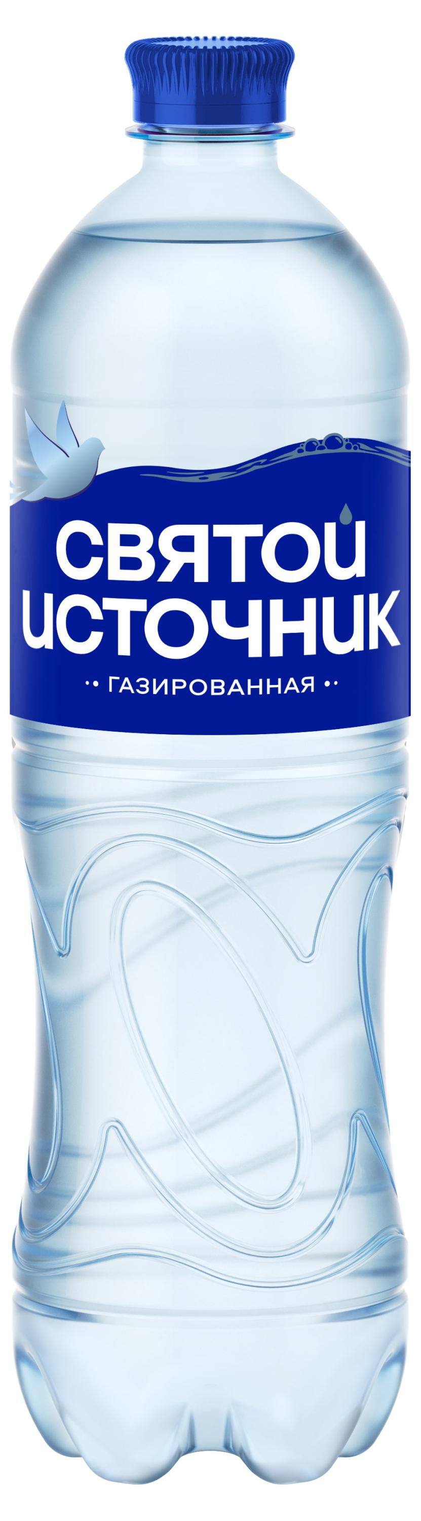 

Вода питьевая Святой Источник с газом, 1 л