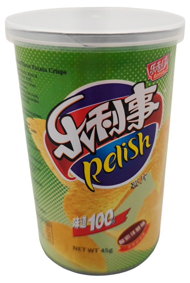 Изображение товара Чипсы картофельные Relish со вкусом сметаны и лука, 45 г