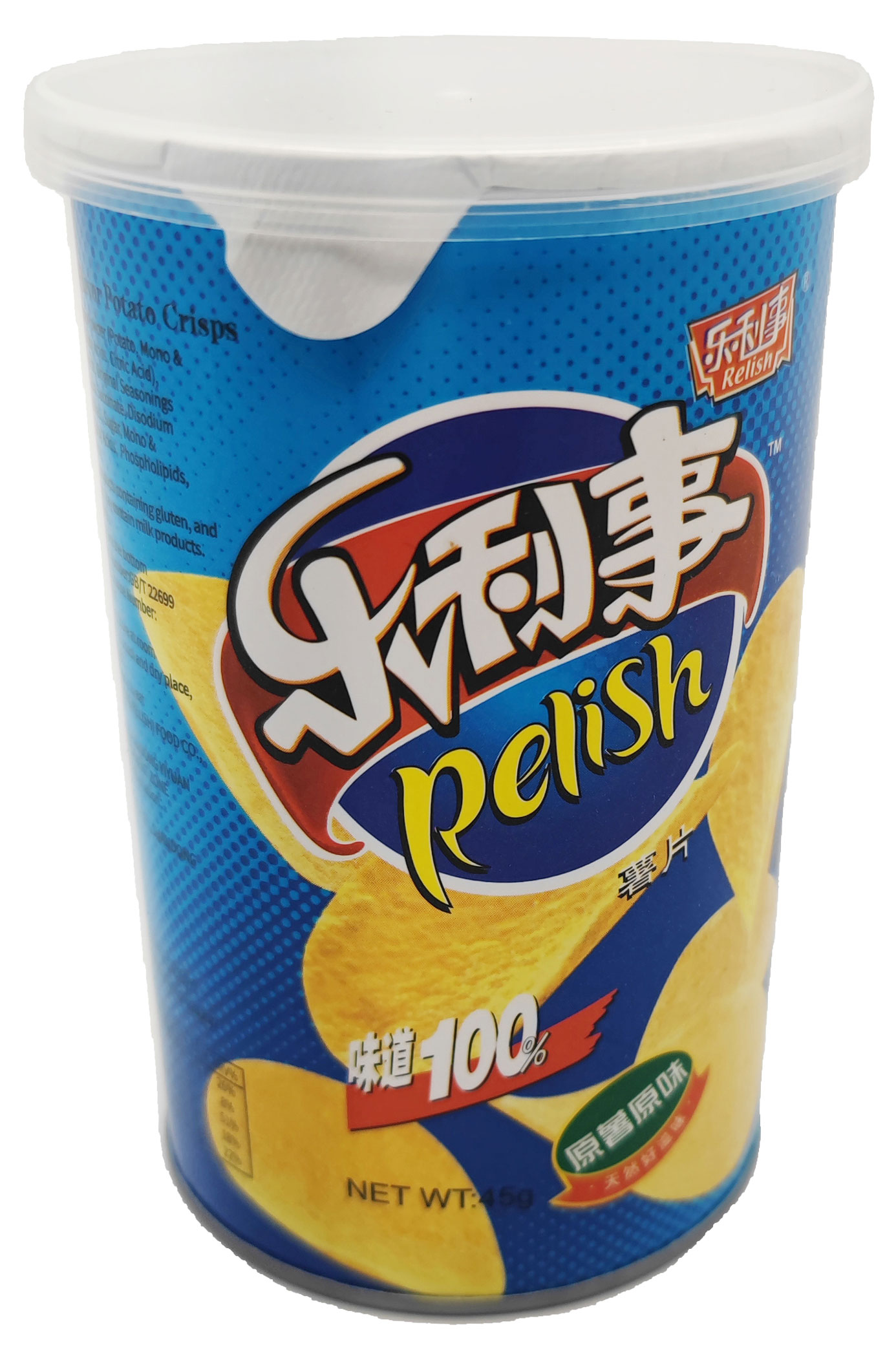 

Чипсы картофельные Relish оригинальные, 45 г