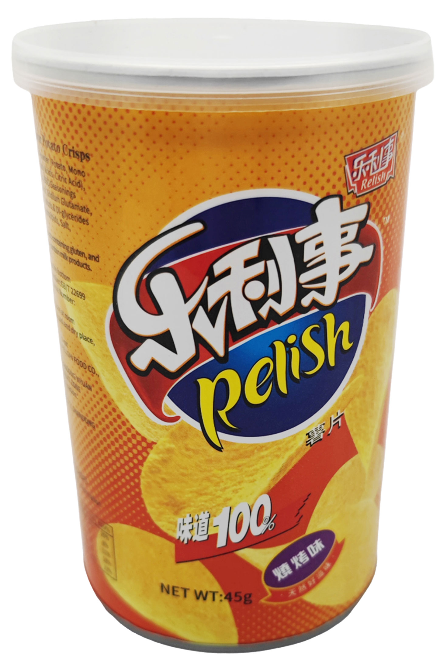 

Чипсы картофельные Relish со вкусом барбекю, 45 г
