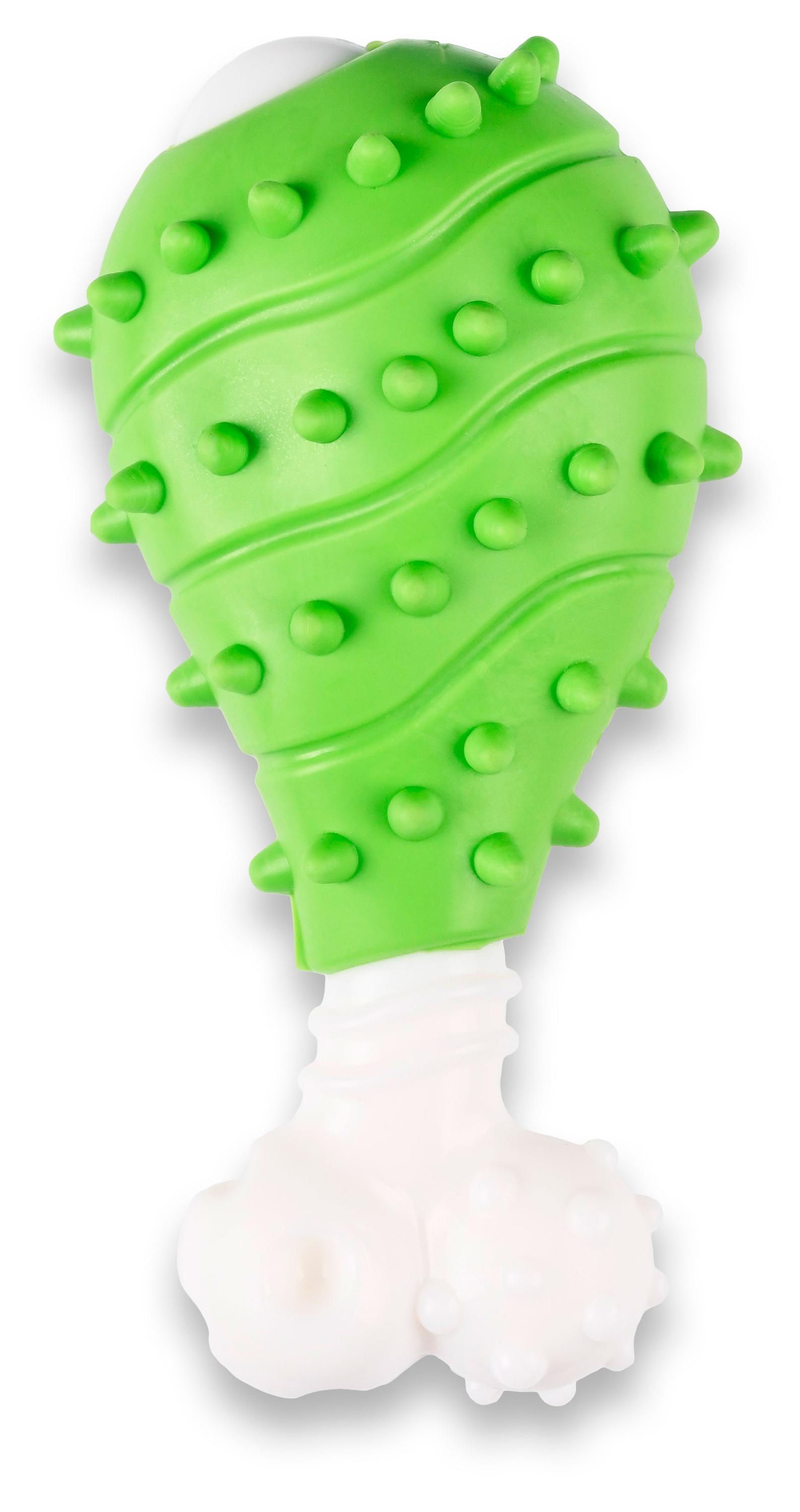 

Игрушка для собак АШАН Красная птица Кость, 12,5 см
