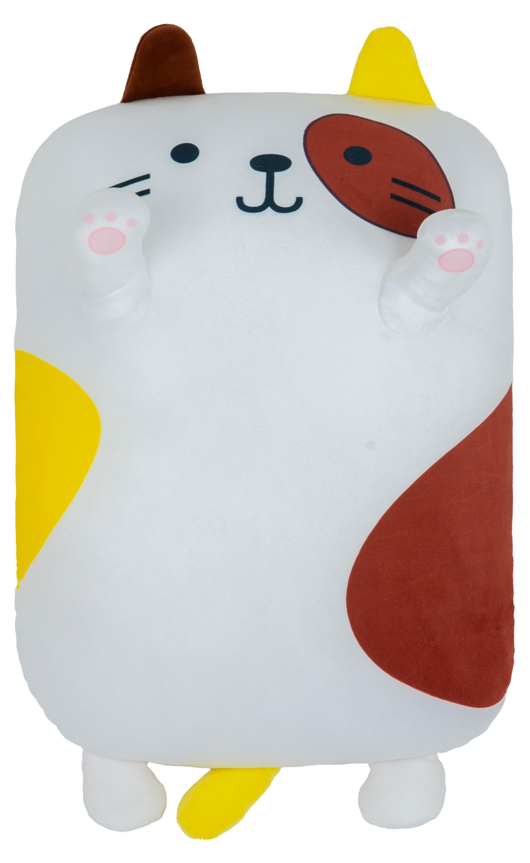 

Игрушка мягкая ONE TWO FUN Кот белый, 40 см