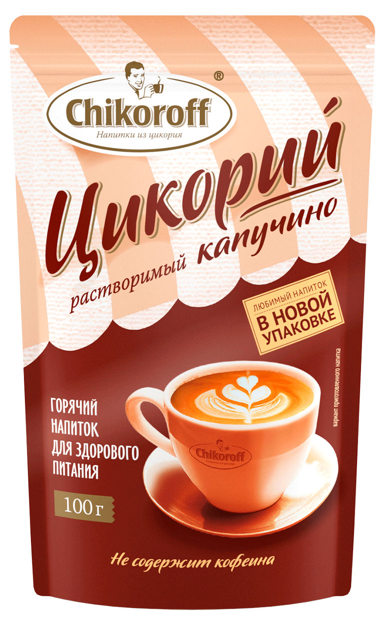 

Цикорий Chikoroff Капучино с фруктозой, 100 г