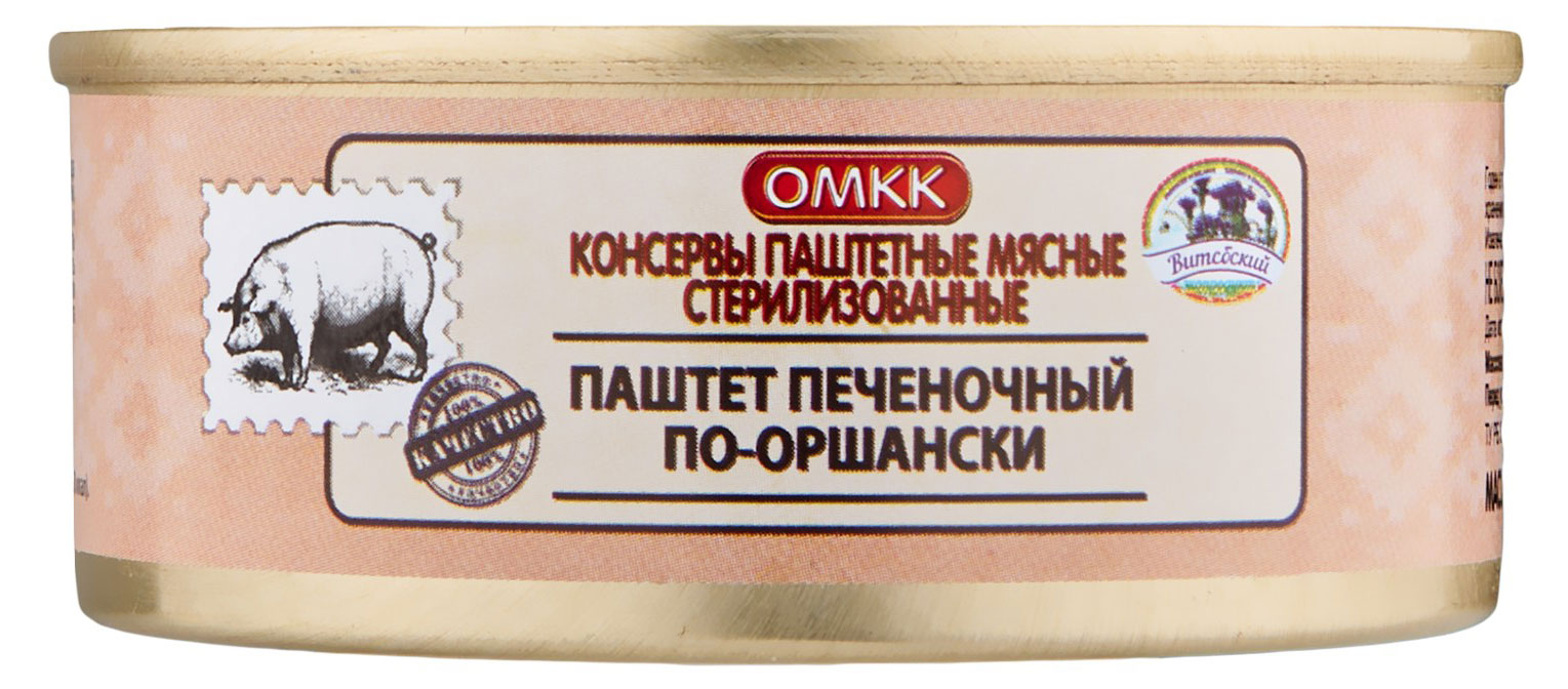 

Паштет печеночный ОМКК По-орашнски, 100 г
