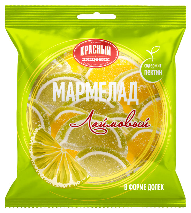 

Мармелад Красный пищевик лаймовый, 210 г
