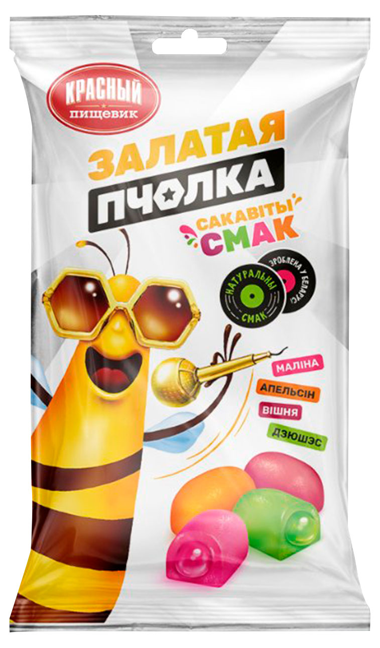 

Конфеты желейные Красный пищевик Залатая пчолка, 250 г
