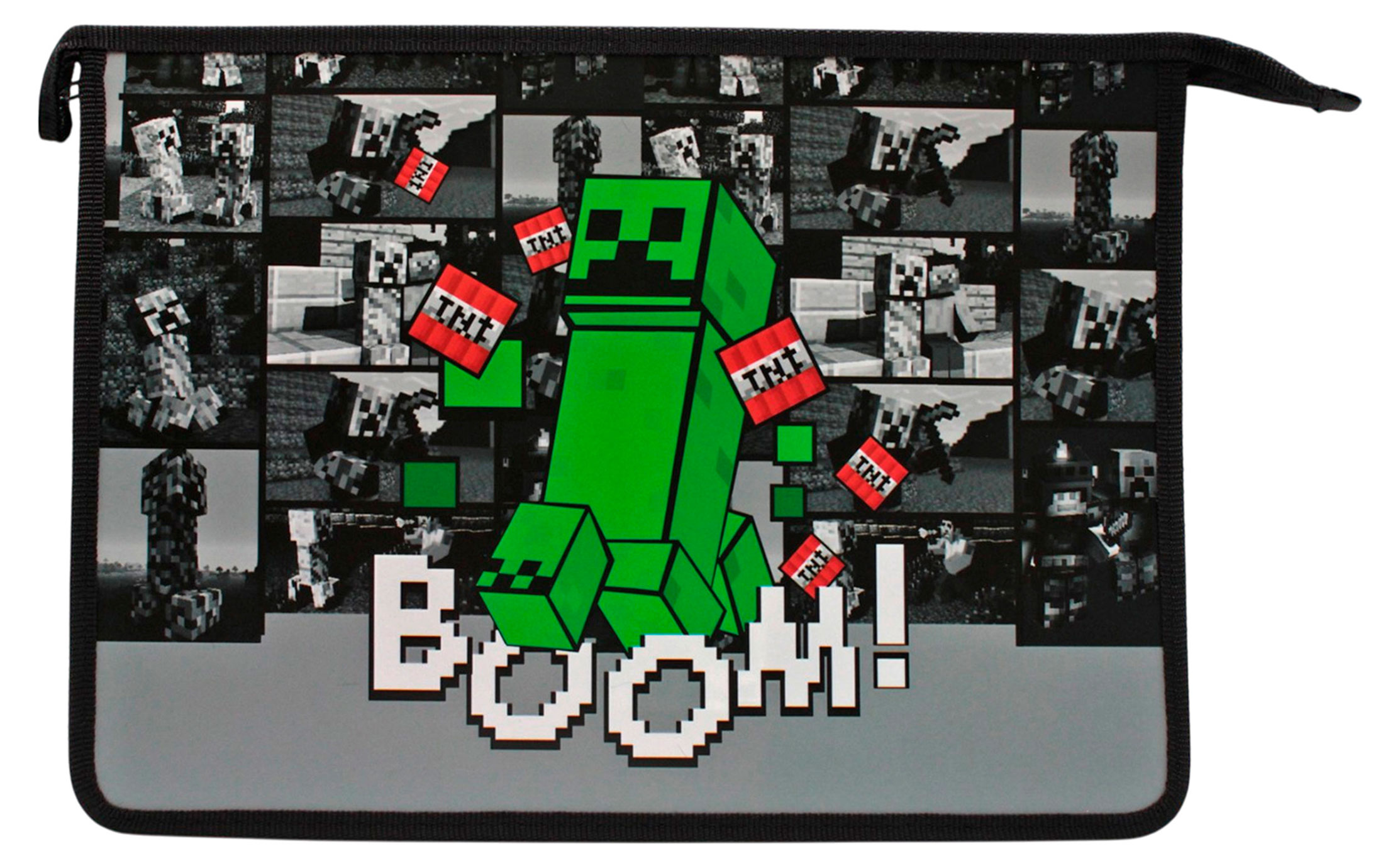 

Папка на молнии Centrum Minecraft Boom А4