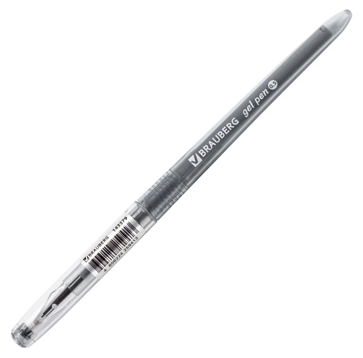 

Ручка гелевая BRAUBERG Diamond черная 0,5 мм, 1 шт