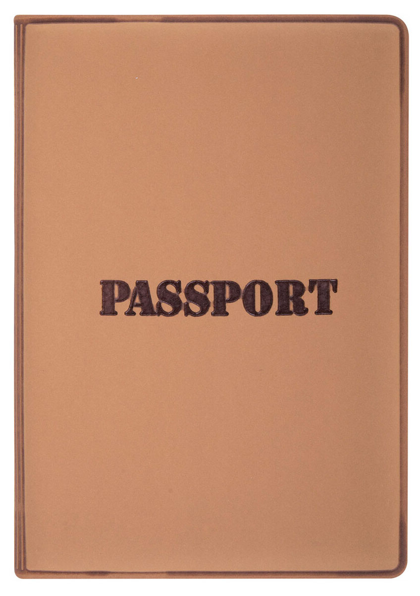 

Обложка для паспорта STAFF Passport коричневая