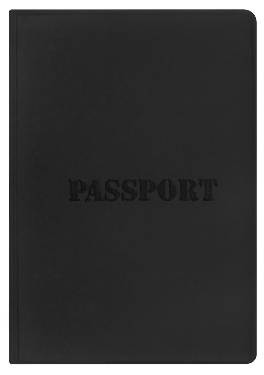 

Обложка для паспорта STAFF Passport черная