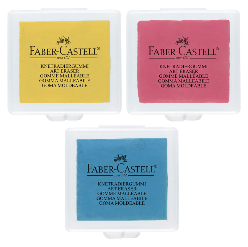 

Ластик-клячка Faber-Castell 40х35х10 мм, 1 шт в ассортименте