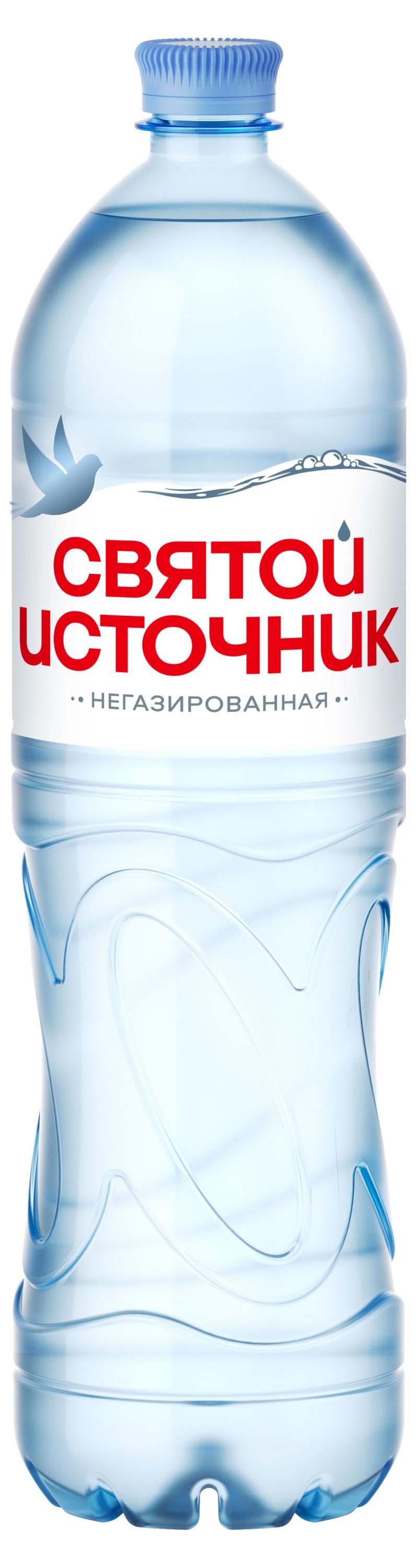 

Вода питьевая Святой Источник негазированная, 1,5 л
