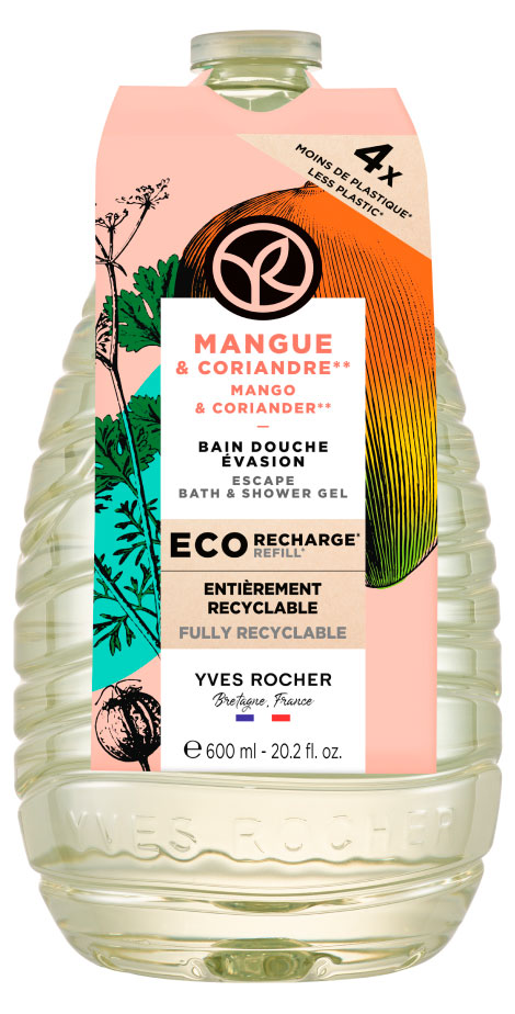 

Гель для душа Yves Rocher Манго & Кориандр, 600 мл