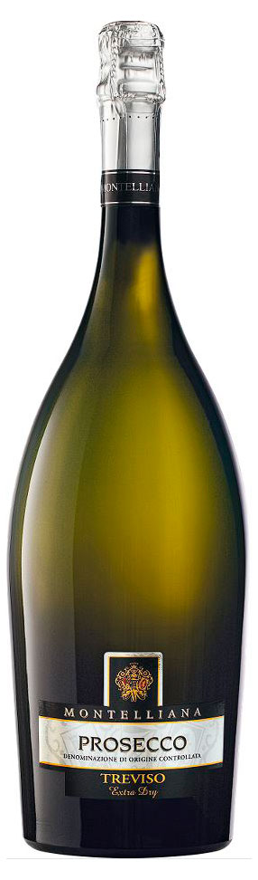 

Игристое вино Montelliana Prosecco белое сухое Италия, 1,5 л