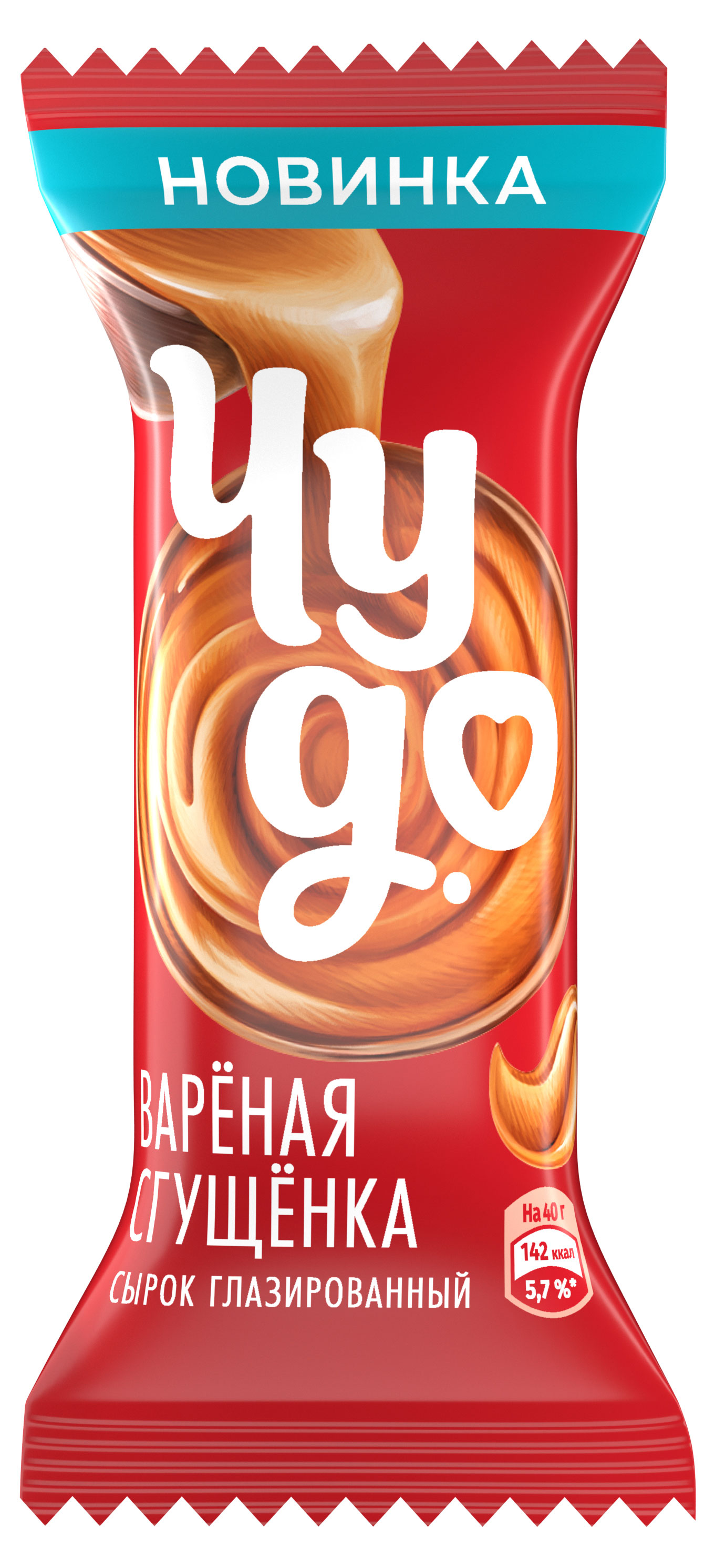 

Сырок глазированный Чудо Вареная сгущенка 19,7% БЗМЖ, 40 г
