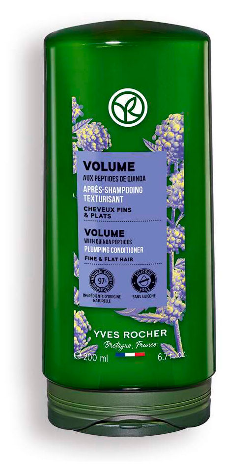 

Кондиционер для волос Yves Rocher объем с пептидами киноа, 200 мл