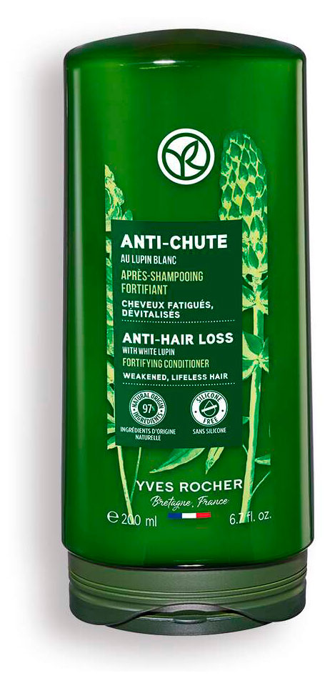 

Кондиционер для волос Yves Rocher против выпадения с белым люпином, 200 мл