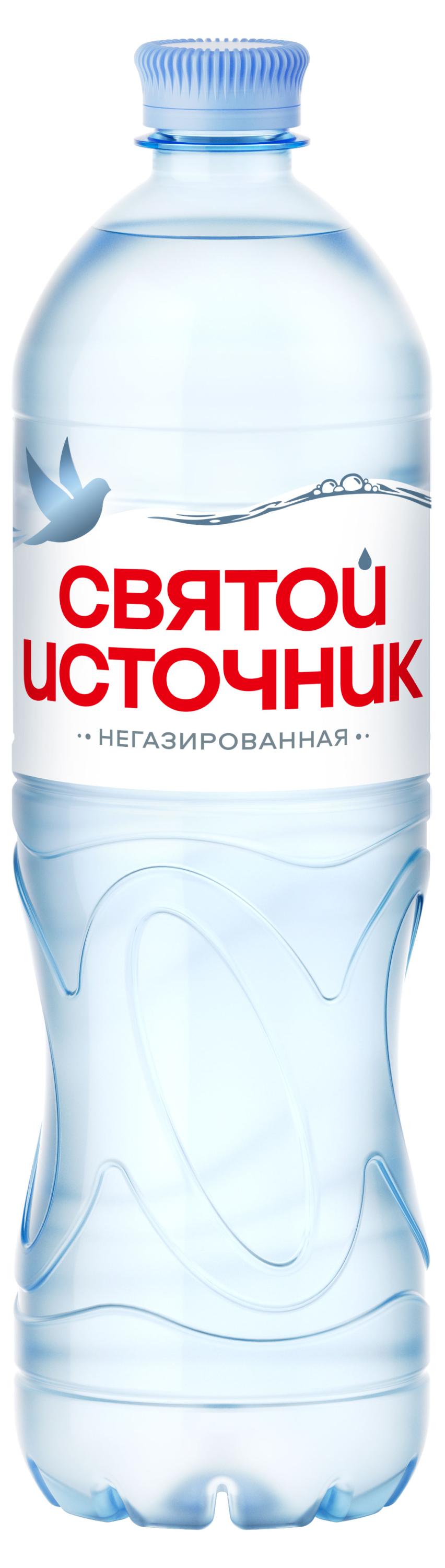 

Вода питьевая Святой Источник без газа, 1 л