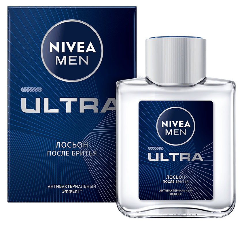 

Лосьон после бритья NIVEA MEN ULTRA с антибактериальным эффектом, 100 мл