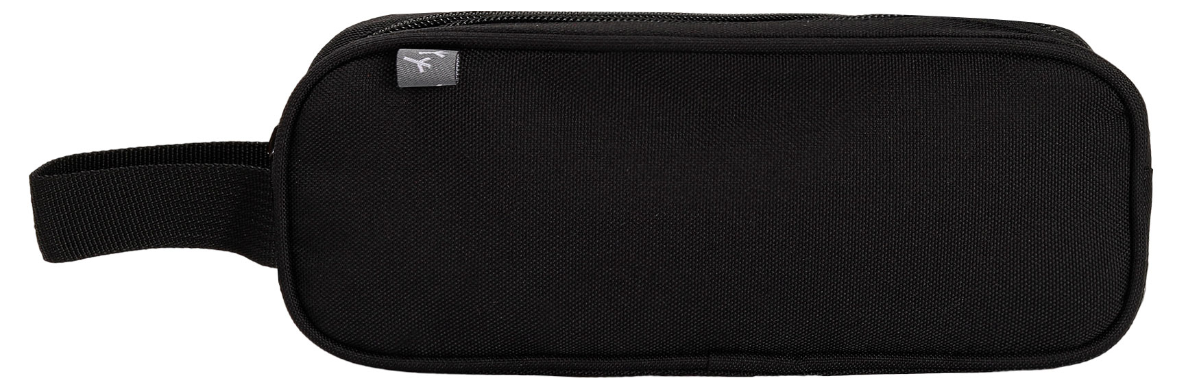 

Пенал 2 отделения черный, 23x7x9 см черный