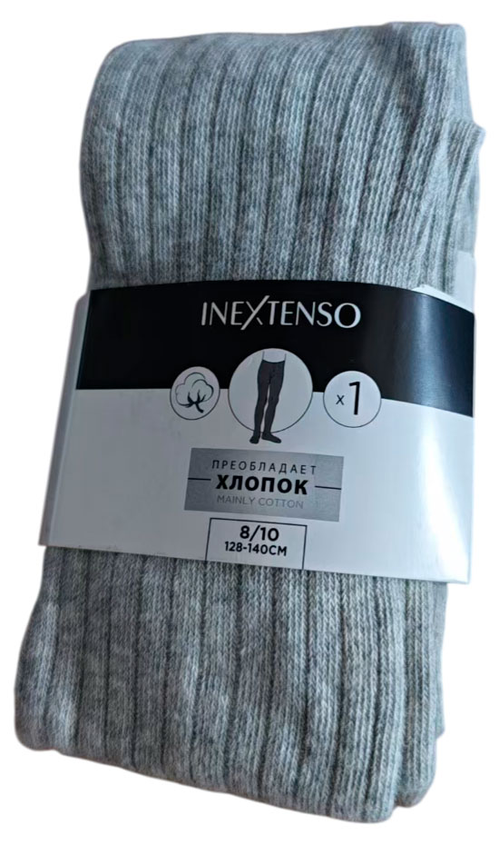 

Колготки для девочки InExtenso серые