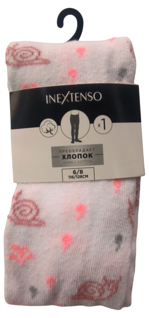 

Колготки для девочки InExtenso с улитками