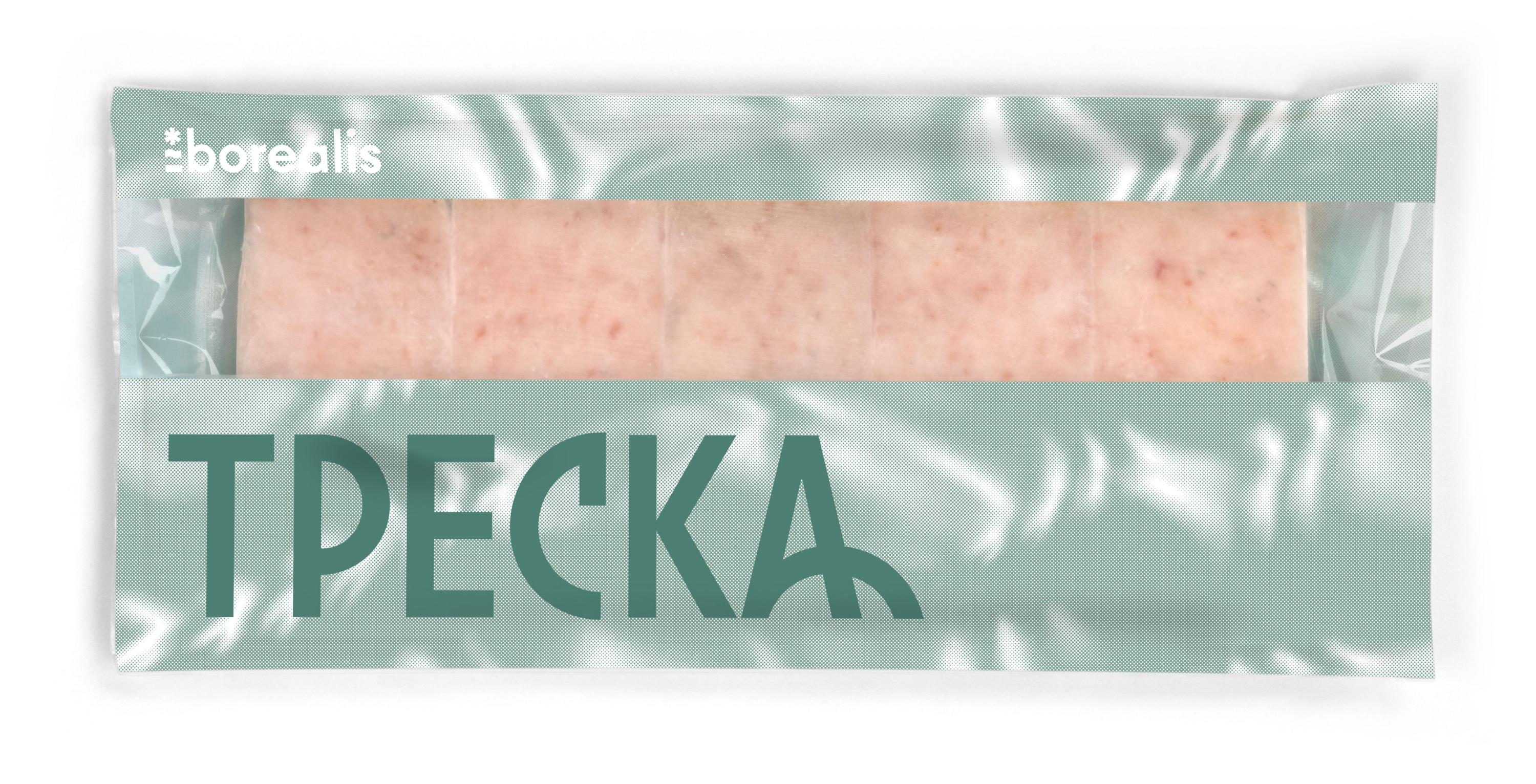 Изображение товара Треска замороженная Borealis фарш 750 г - Экологически чистая рыба