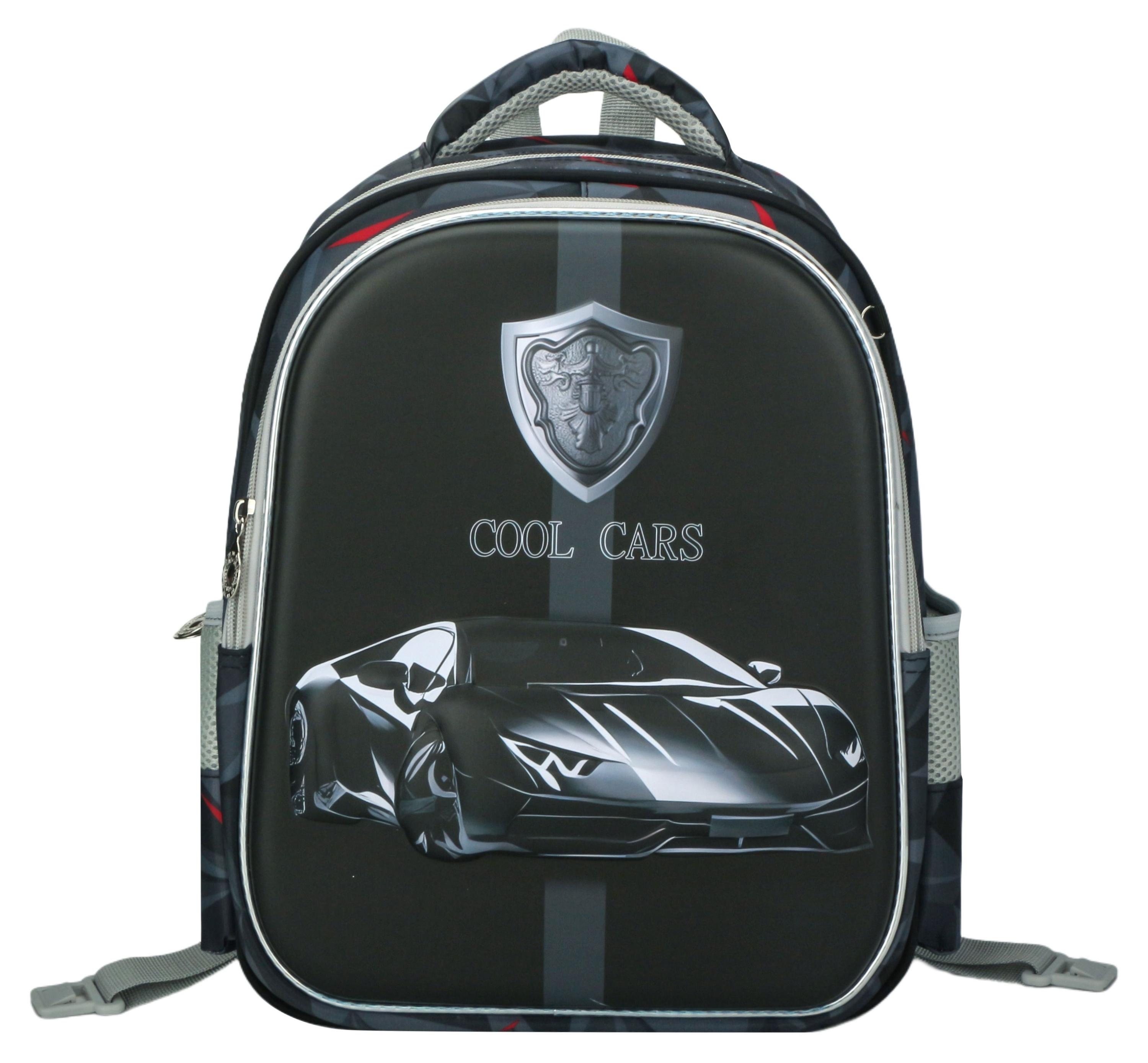 

Рюкзак школьный для мальчика Cool Cars черно-синий, 1 шт