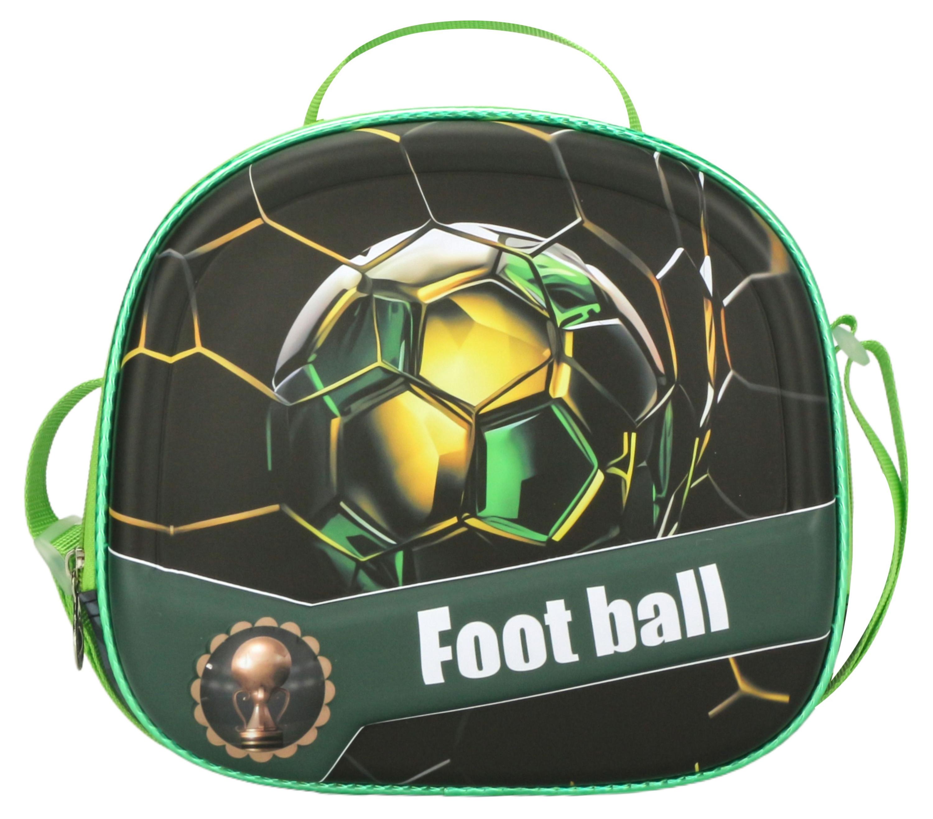 

Ланч-бокс Foot ball зеленый, 1 шт